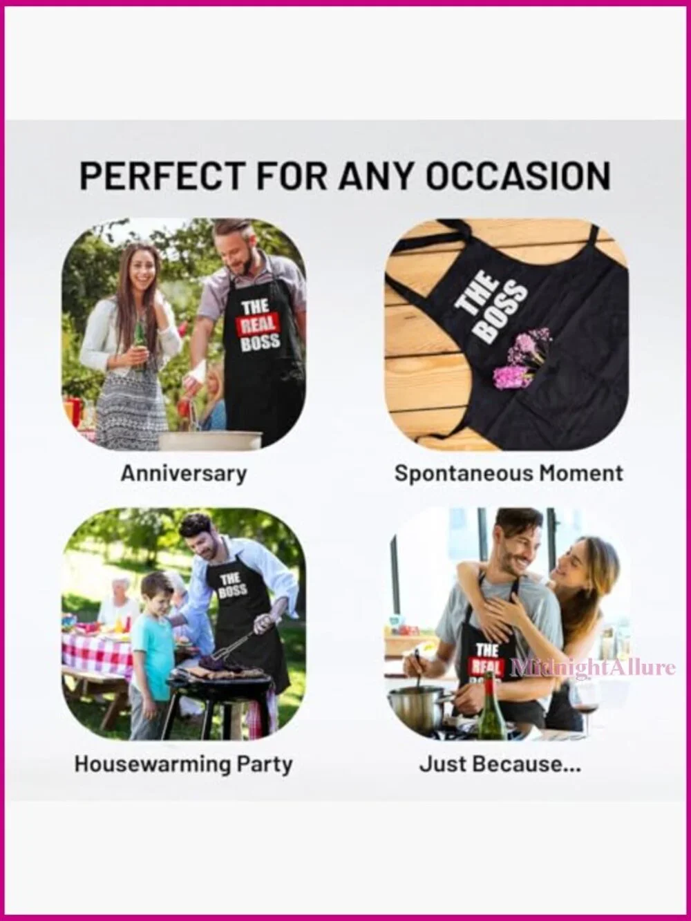 Funny Couple Aprons His & Her Kitchen Cooking Set
